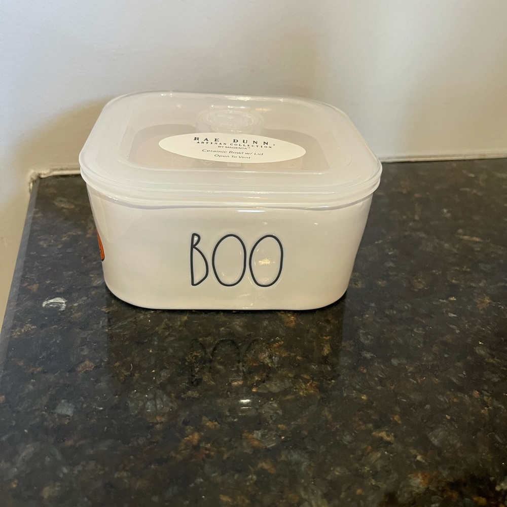 Rae Dunn - BOO - food storage container